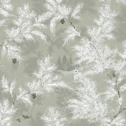 Tapet Duro Vintergläntan QuickUp Grå