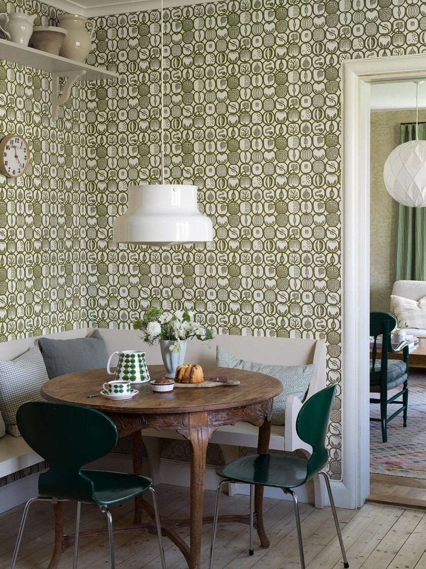 Stig Lindberg Fruktlåda, grön