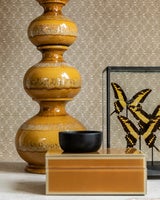 Ikat Textile, beige tapet