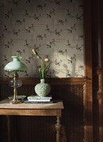 Salängen, beige tapet