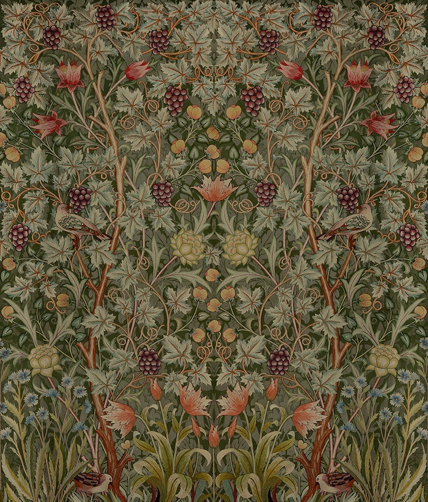 Vine Embroidery HT84003 tapet