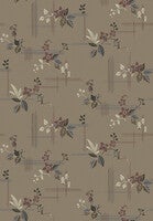 Salängen, brun tapet