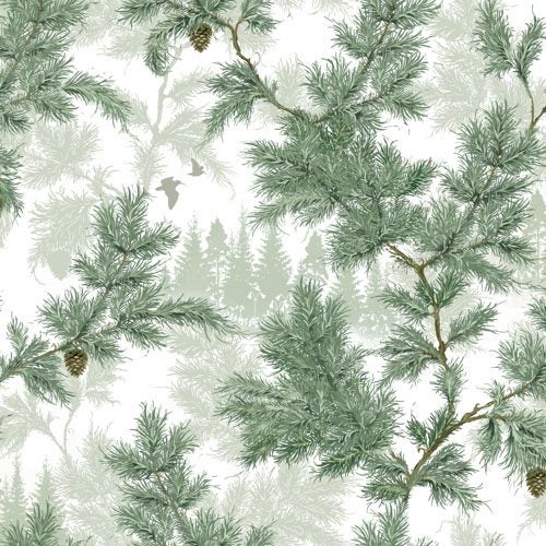 Tapet Duro Sommargläntan Grön