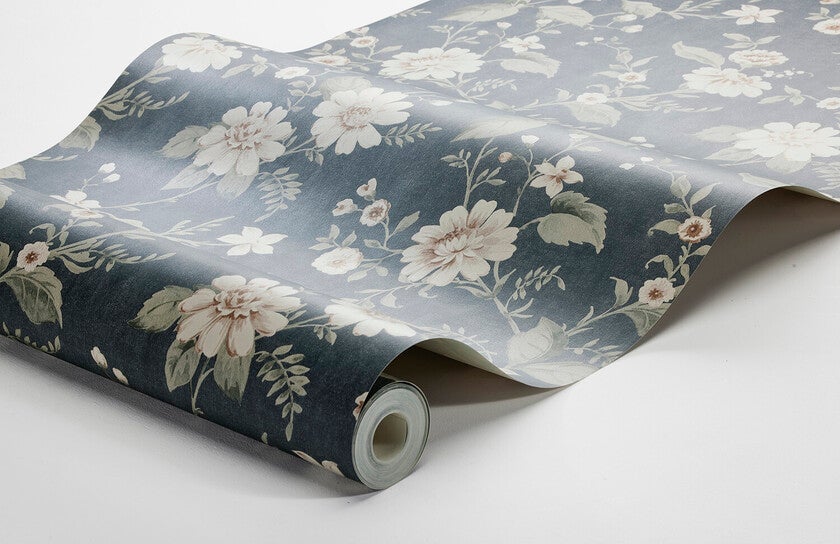 Laura´s Cottage mörkblå botten