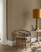 Ikat Textile, beige tapet