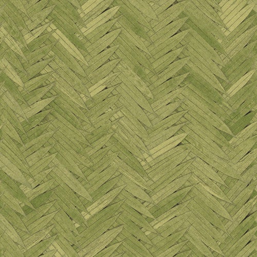 Essence greenery, tapet i grön