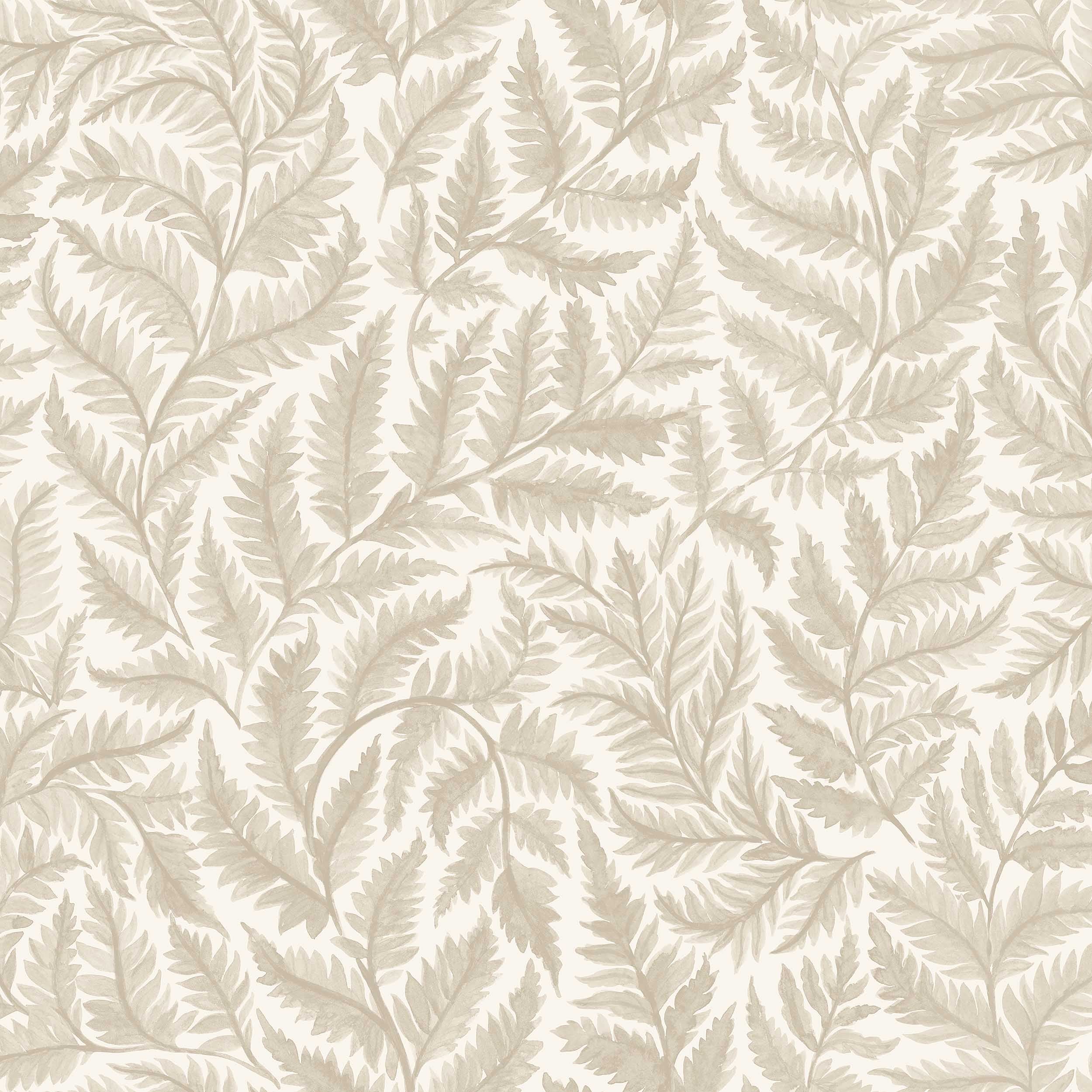 Ferns, beige