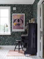 Stig Lindberg Herbarium, blommig blå