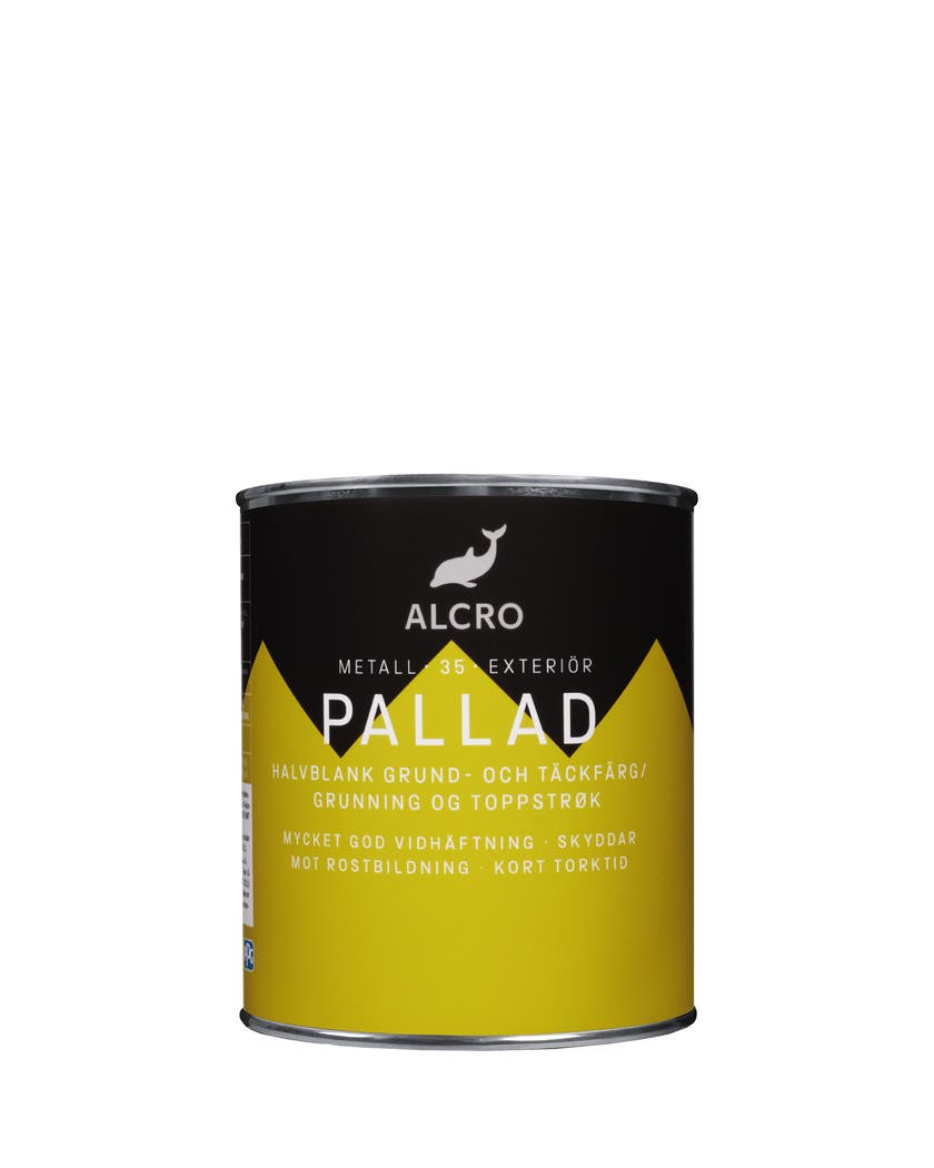 Pallad Grund och Täckfärg